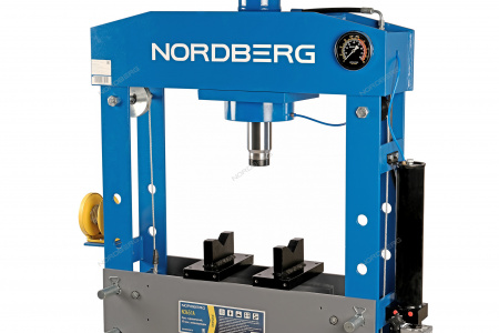 Пресс гидравлический, 50 т, пневмоуправление NORDBERG N3651A