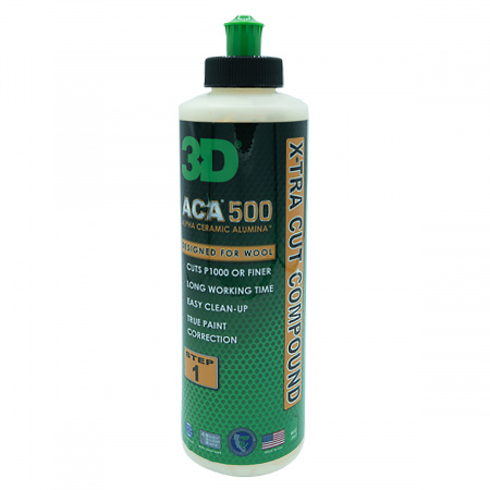 3D ACA X-TRA Cut Compound - Паста для сверхбыстрой полировки, 240 мл