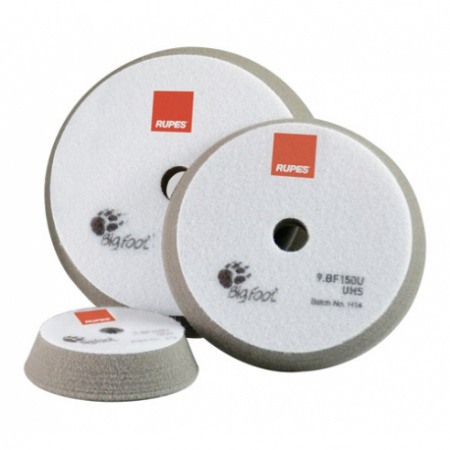 RUPES UHS EASY GLOSS Полировальный диск жесткий серый 130/150 мм