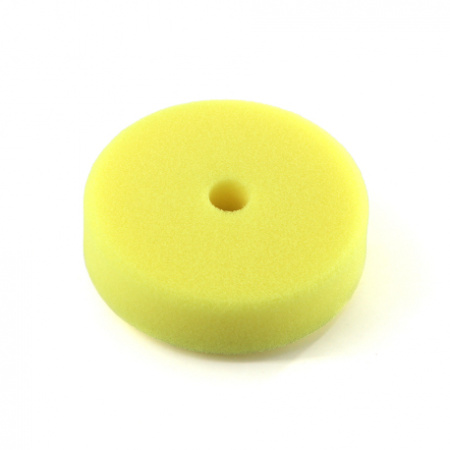 Shine Systems RO Foam Pad Yellow - полировальный круг полутвердый желтый, 75 мм