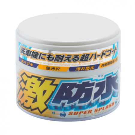 Soft99 Water Block Wax - Полироль для кузова защитный для светлых авто 300гр