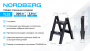 Табурет-стремянка складной, 2 ступени