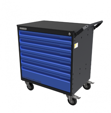 Тумба для инструментов, 6 выдвижных ящиков PowerMechanics-STW11161001DB