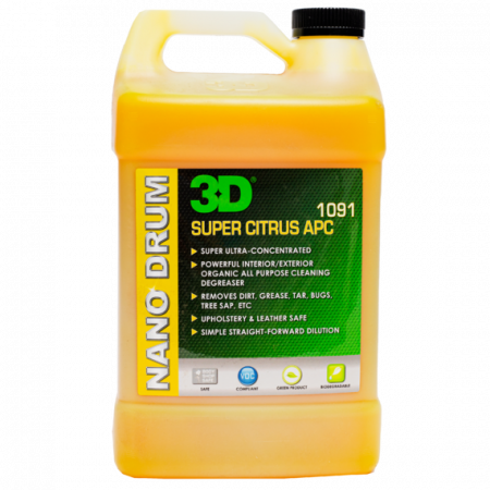 3D Super Citrus APC - Универсальный органический очиститель, 3.78 л