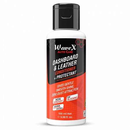 Wavex Dashboard & Leather Conditioner Plus Protectant - Кондиционер для кожи и пластика, 100 мл