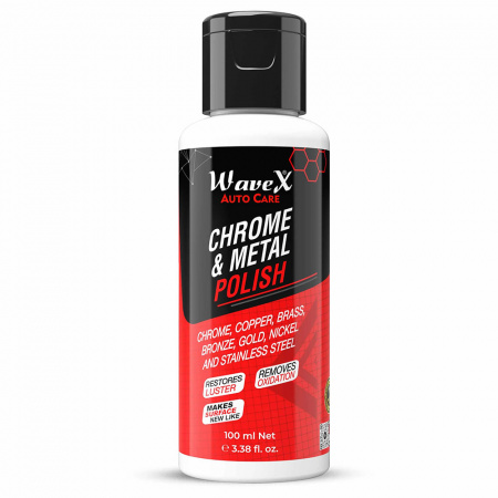 Wavex Chrome & Metal Polish - Полироль для металла и хрома, 100 гр