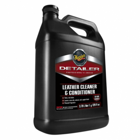 Meguiars Leather Cleaner & Conditioner - Очиститель и кондиционер для кожи 3.79л