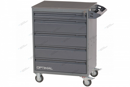 Тележка инструментальная, 5 выдвижных ящиков OPTIMAL NT215
