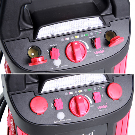 IC-CBL18 Пусковое устройство 12В, 18 000 мАч, 450/1000А iCartool IC-CBL18