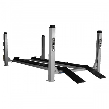 Подъемник четырехстоечный платформы для сход-развала KraftWell KRW450AT
