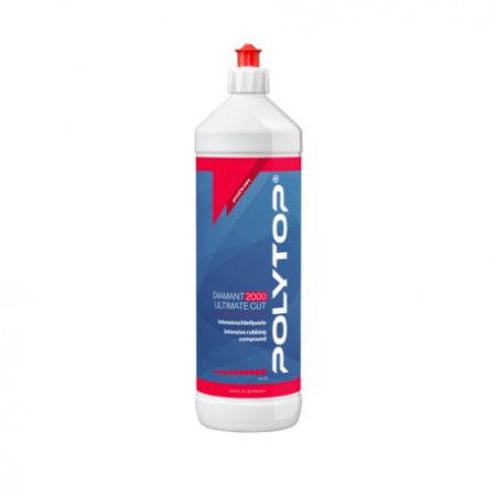 POLYTOP Diamant 2000 Ultimate Cut - Высокоабразивная полировальная паста (P1000), 1 л.