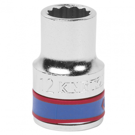 Головка торцевая стандартная двенадцатигранная 1/2", 12 мм KING TONY 433012M