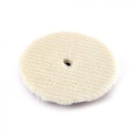 Shine Systems Stripy Wool Pad - полировальный круг из стриженого меха, 130 мм