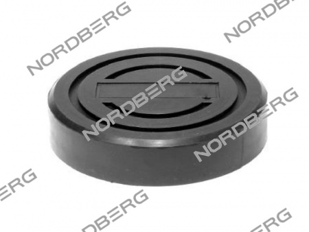 Накладка на домкрат резиновая NORDBERG 1046