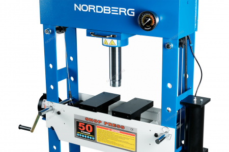Пресс гидравлический, 50 т, пневмоуправление NORDBERG N3650A