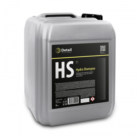 Detail HS (Hydro Shampoo) - Шампунь вторая фаза с гидрофобным эффектом, 5 л