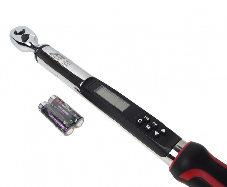 Ключ динамометрический 3/8" 7-135Нм 425мм с цифровой индикацией JTC