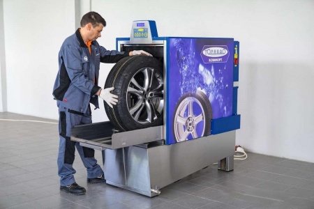 Мойка колес ТОРНАДО COMPACT H, с нагревом, для легковых и грузовых автомобилей