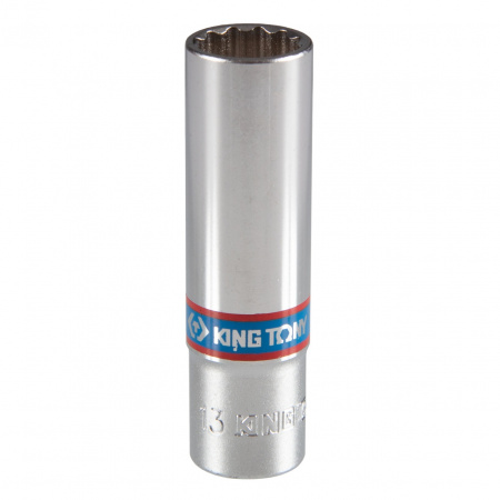 Головка торцевая глубокая двенадцатигранная 3/8", 13 мм KING TONY 323013M
