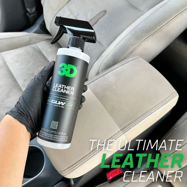 3D Leather Cleaner GLW - Очиститель для кожи, 473 мл