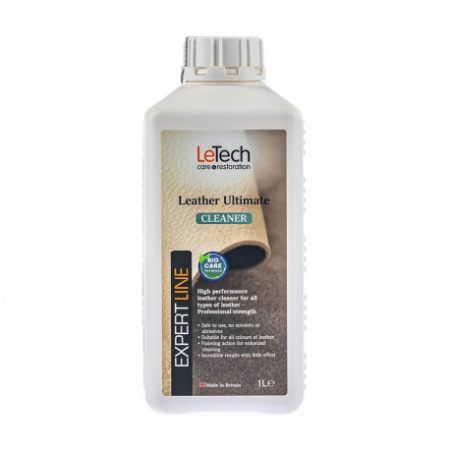 LeTech Leather Ultimate Cleaner BIOCARE FORMULA (1000ml) - Средство для чистки кожи