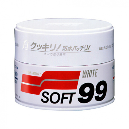 Soft99 Soft Wax  - Полироль для кузова защитны для светлых, 350 гр