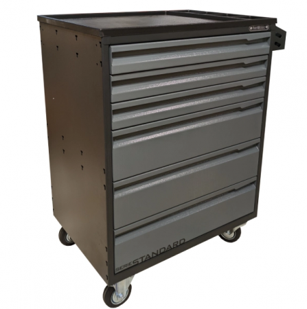 Тумба для инструментов, 6 выдвижных ящиков  PowerMechanics-STW10061001DG