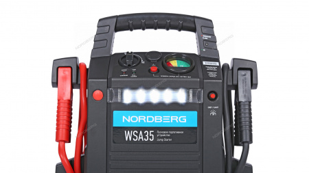 Пусковое портативное устройство NORDBERG WSA35 12/24 В, 2*22 А·ч
