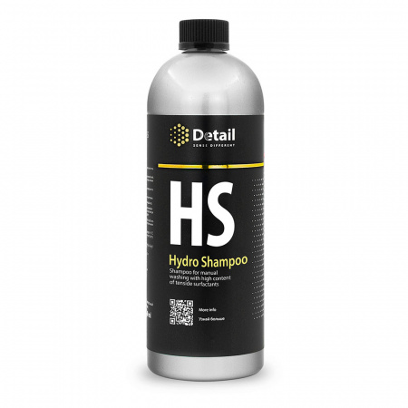 Detail HS (Hydro Shampoo) - Шампунь вторая фаза с гидрофобным эффектом, 1 л