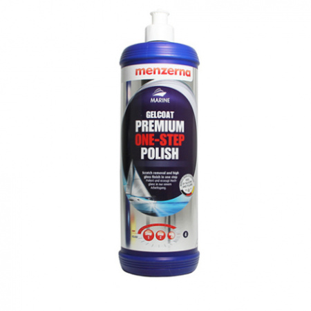MENZERNA Gelcoat Premium One Step Высокоабразивная полировальная паста, 1 л