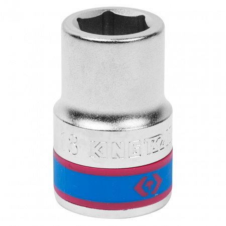 Головка торцевая стандартная шестигранная 3/4", 17 мм KING TONY 633517M