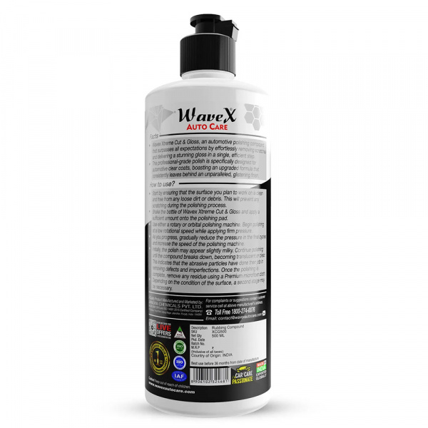 Wavex Xtreme cut and gloss 1-step - Одношаговая полироль, 500 гр