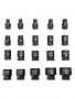 Набор ударных головок 1/2″ 20 пр. 8-32 мм VR83020
