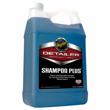 Meguiars Shampoo Plus Моющее средство для мойки автомобиля с воском 3,79л