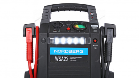 Пусковое портативное устройство Nordberg WSA22 12 В, 22 А·ч