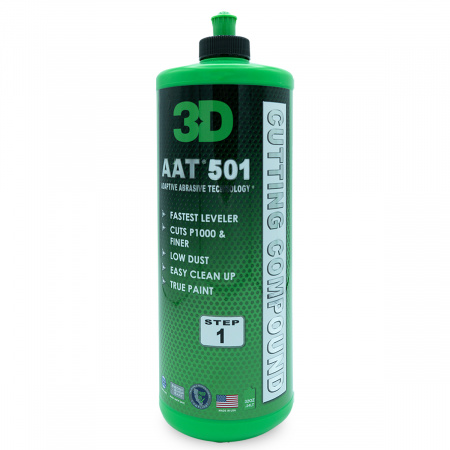 3D AAT Rubbing Compound - Полировальная паста, 945 мл