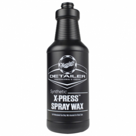 Meguiars Бутылка для распыления Synthetic X-Press Spray Wax, черная, 945мл.