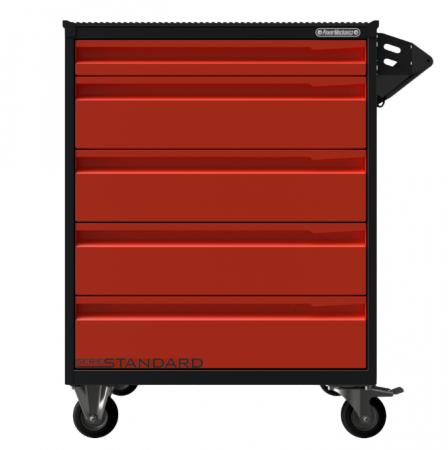 Тумба для инструментов, 5 выдвижных ящиков PowerMechanics-STW10051001DR