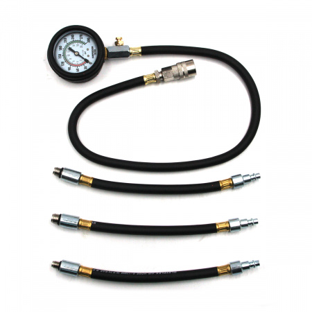 CT-N0114 Компрессометр бензиновый с гибкими шлангами Car-Tool CT-N0114