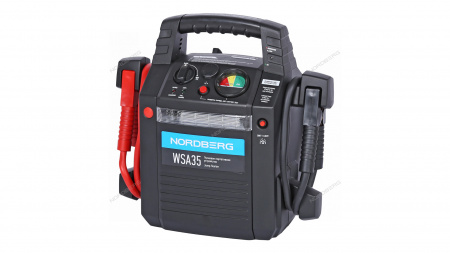 Пусковое портативное устройство NORDBERG WSA35 12/24 В, 2*22 А·ч