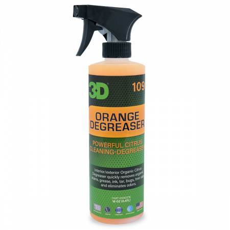 3D Orange Degreaser - Чистящее средство для салона и кузова, 473 мл