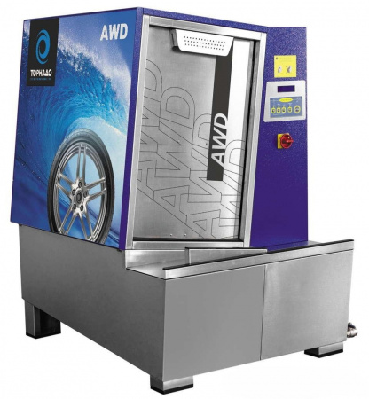 Мойка колес ТОРНАДО AWD Н с подогревом, для легковых/грузовых автомобилей