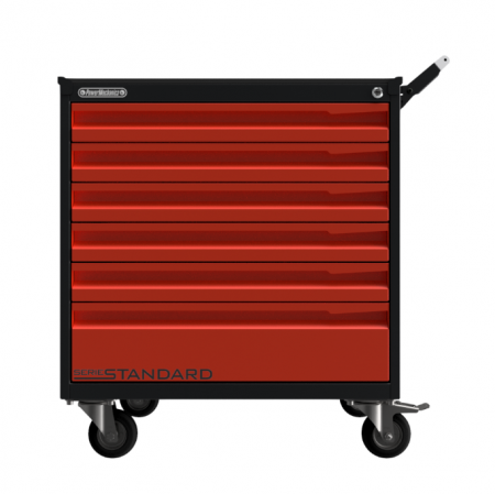 Тумба для инструментов, 6 выдвижных ящиков PowerMechanics-STW11161001DR